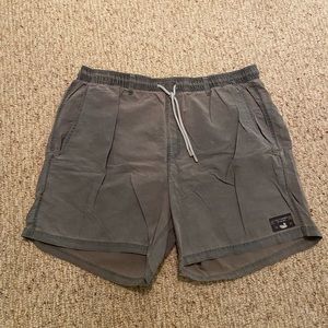 Men’s Southern Marsh Shorts, Washed Charcoal Grey. Size Large.